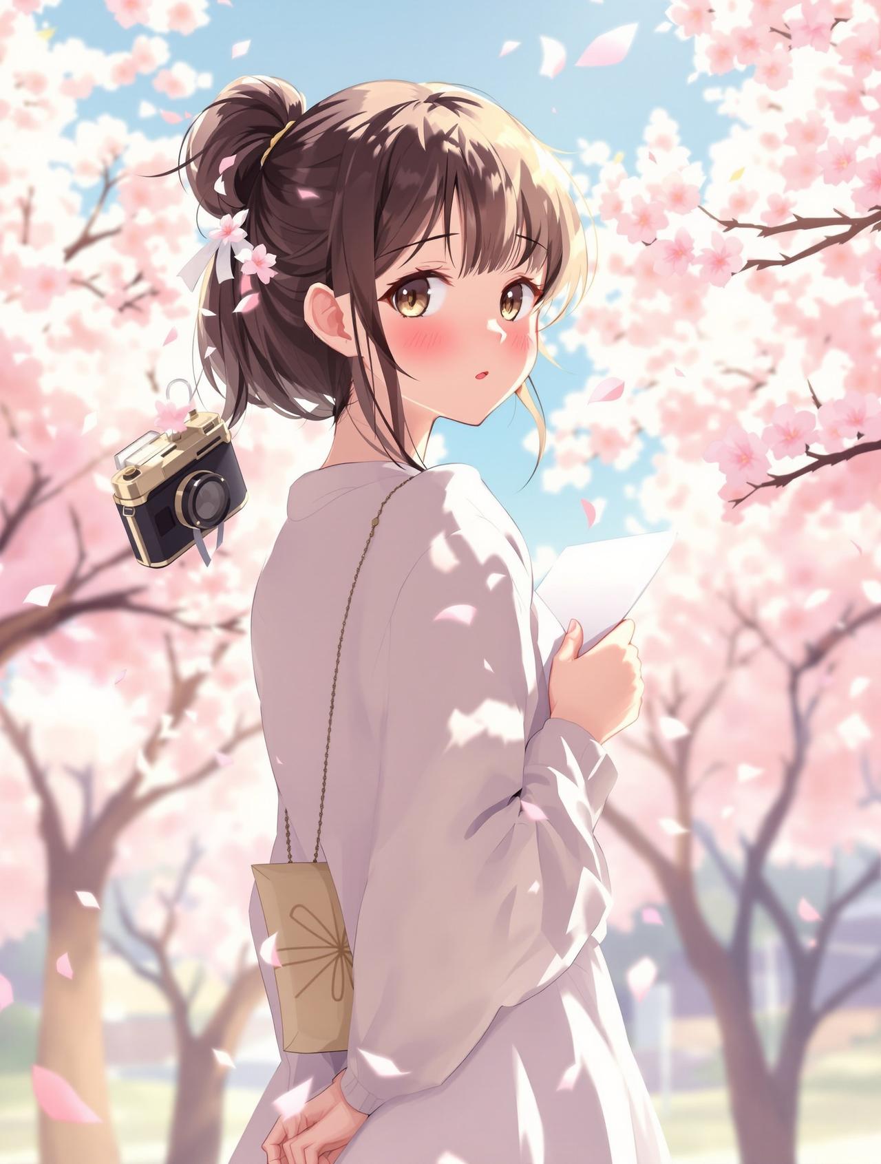 二次元漫画 - 花信年华的告白